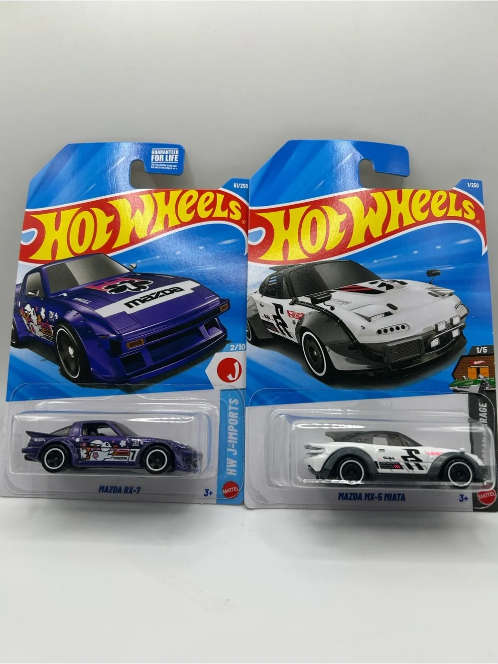 Hot Wheels Mazda RX-7 & Mazda MX-5 Miata Bundle 🔥🛞